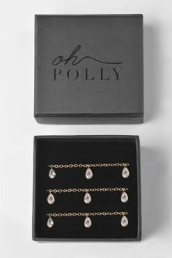 Drippin With Diamonds Diamant Belly Chain In Gold -Glam Dress Store 3101 2 drippin with diamonds gold belly chain