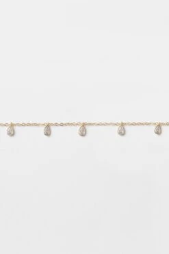 Drippin With Diamonds Diamant Belly Chain In Gold -Glam Dress Store 3101 5 drippin with diamonds gold belly chain