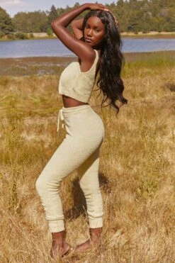 Cosy Tie Front Crop Top In Yellow -Glam Dress Store 3338 cute doing nothing 3342 lounge club 11 yellow tie front cosy lounge crop top leggings two piece set adebf741 9e6e 4e16 abe6 d7900ef8ffc2