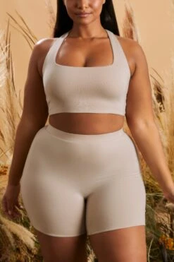 Cycling Shorts In Grey 16 Cycling Shorts In Grey -Glam Dress Store 4219 4234 4 fair and square easy as that grey basic cycle shorts racer back crop top 1