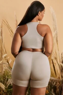 Cycling Shorts In Grey 12 Cycling Shorts In Grey -Glam Dress Store 4219 4234 7 fair and square easy as that grey basic cycle shorts racer back crop top 1