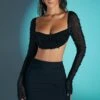 Asymmetric Ruched Mini Skirt In Black -Glam Dress Store 4558 4579 2 la desirade black crop top saint barthelemy ruched mini skirt