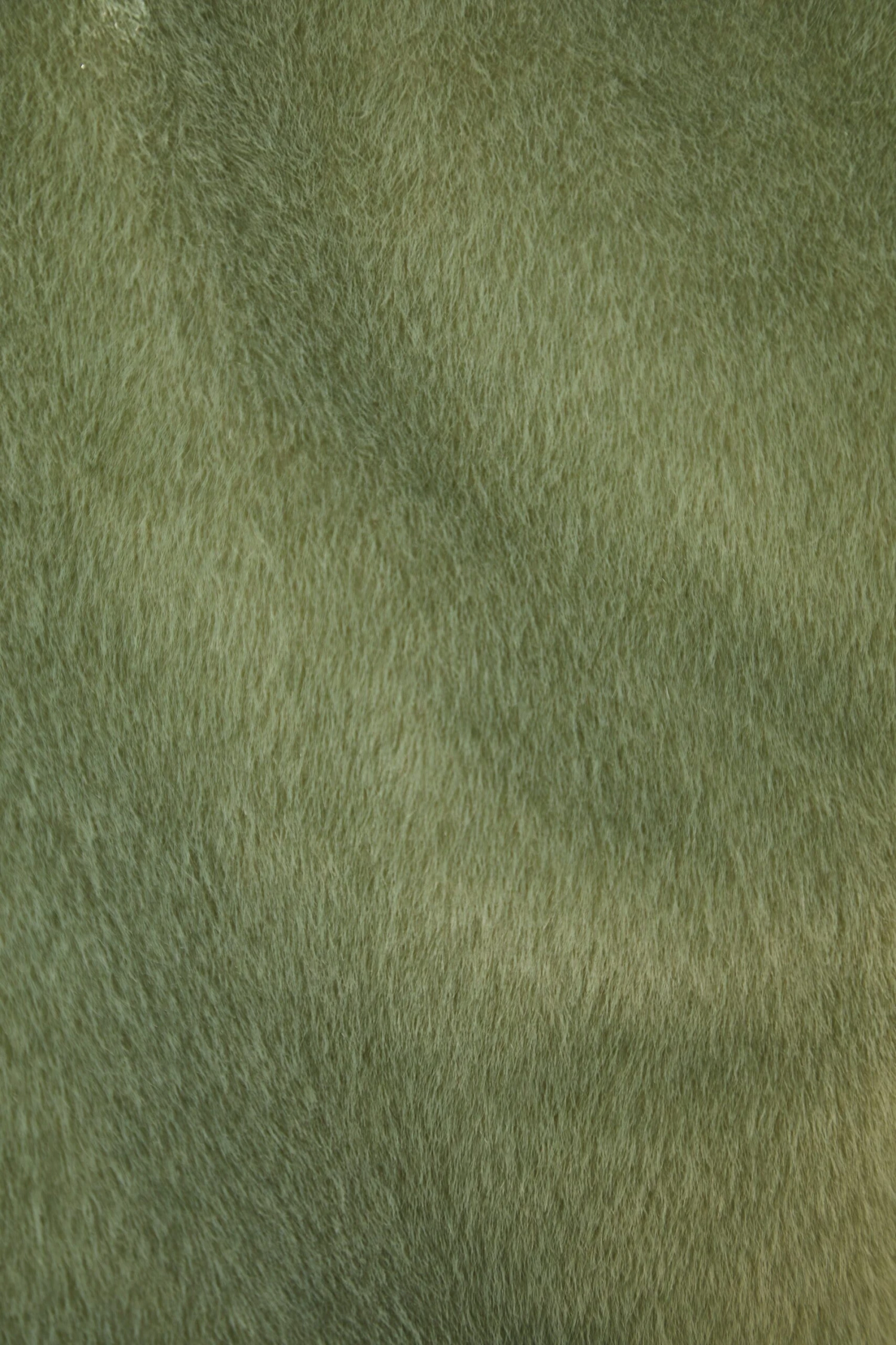 Cropped Double Breasted Faux Fur Collar Jacket In Sage 11 Cropped Double Breasted Faux Fur Collar Jacket In Sage - Image 9