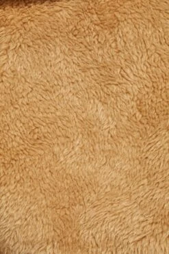 Cropped Oversized Collar Teddy Jacket In Tan -Glam Dress Store 4705 9 tan teddy oversized collar crop jacket 1