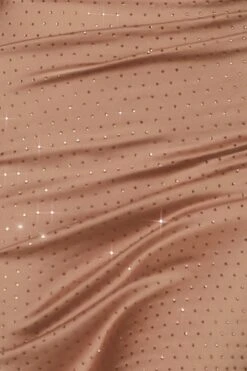 Cross Strap Midi Dress In Beige 22 Cross Strap Midi Dress In Beige -Glam Dress Store 4786 10 million reasons beige asymetric cross over emebellished maxi dress