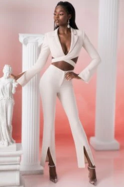 Cropped Blazer In Stone 22 Cropped Blazer In Stone -Glam Dress Store 5303 5315 12 meraki stone wrap 7