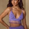Embellished Bra Top In Purple -Glam Dress Store 5926 6744 2 Vaira Luz Purple Embellised Bra Top A Line Skirt