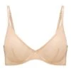 Soft Mesh Single Layer Underwired Bra In Beige -Glam Dress Store 6112 Beige Front cdddc7b5 3df2 40ad 8d37 54ec8c1cbd99
