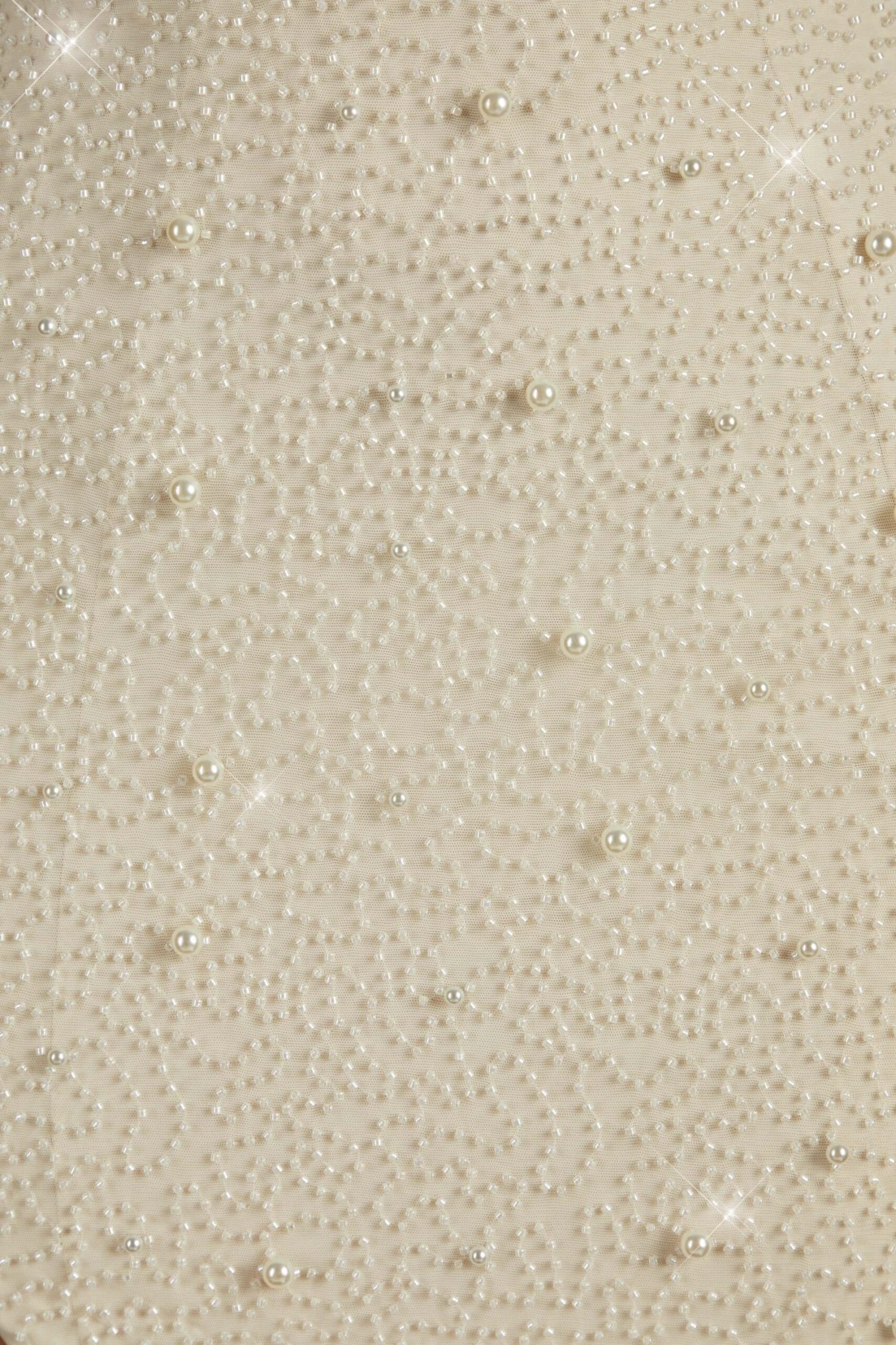 Embellished Bandeau Maxi Dress In Ivory 6 Embellished Bandeau Maxi Dress In Ivory - Image 4