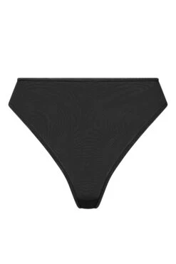 Soft Mesh Brief In Black 13 Soft Mesh Brief In Black -Glam Dress Store 6132 Black Back