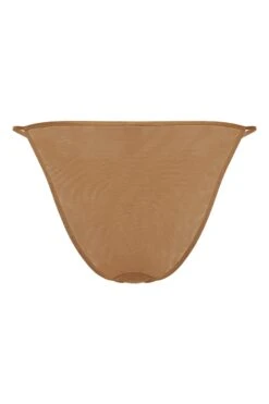 Soft Mesh String Bikini In Almond 15 Soft Mesh String Bikini In Almond -Glam Dress Store 6133 Almond Back f8d746e5 9515 4f47 a10a ddcce4997dc4