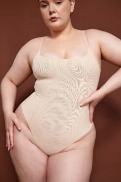 Soft Mesh Bodysuit In Beige -Glam Dress Store 6134 4 Beige Bodysuit 1308e3c0 0fe6 4dcb ab8c 381d0f0c9db6