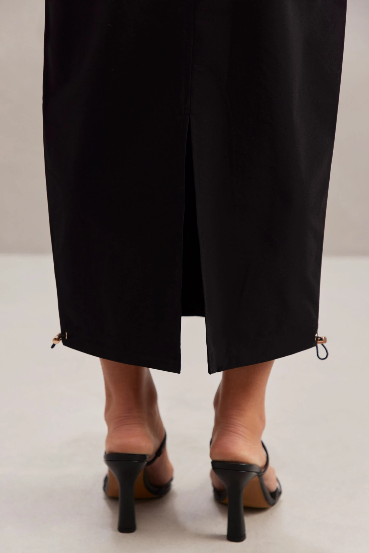 Cargo Maxi Skirt In Black 8 Cargo Maxi Skirt In Black - Image 6