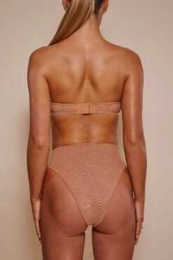 Soft Mesh Strapless Bra In Honey -Glam Dress Store 7163 6140 2 Honey Strapless Bra High Waisted Knicker ee34a267 505b 4055 b0fd fc0169243134