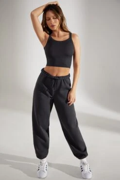 Oversized Joggers In Washed Black 14 Oversized Joggers In Washed Black -Glam Dress Store BT0507 2 Prime Washed Black Oversized Joggers