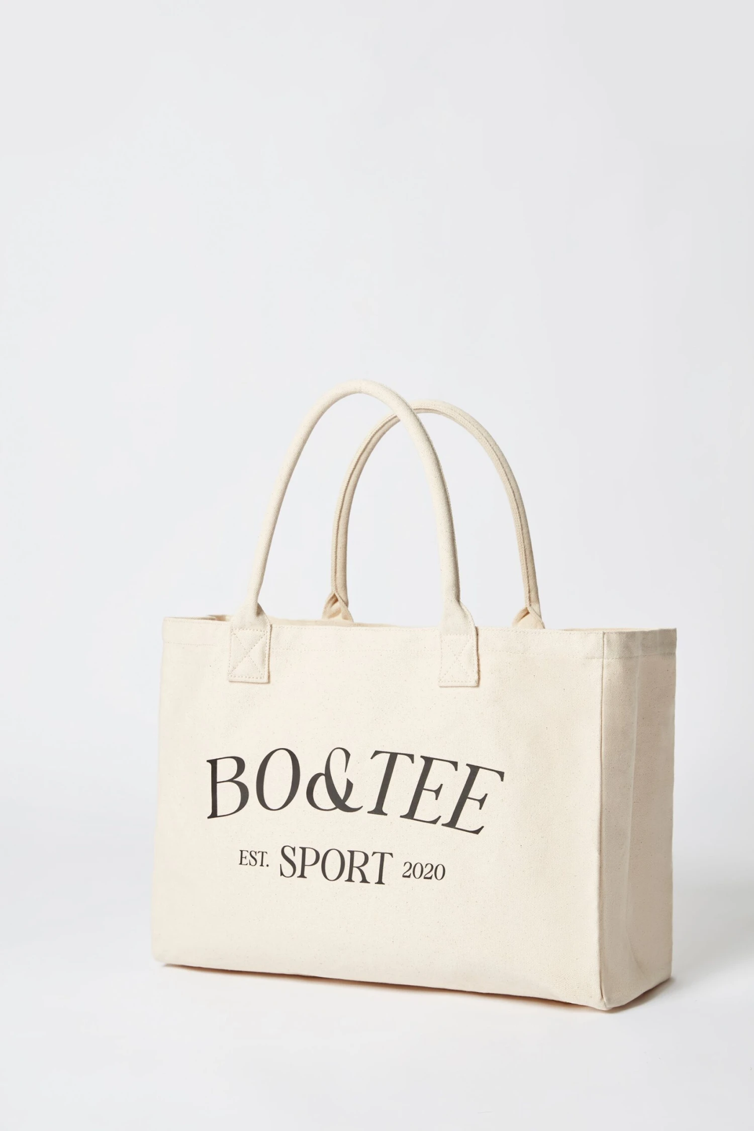 Large Canvas Tote Bag In Stone 6 Large Canvas Tote Bag In Stone - Image 4