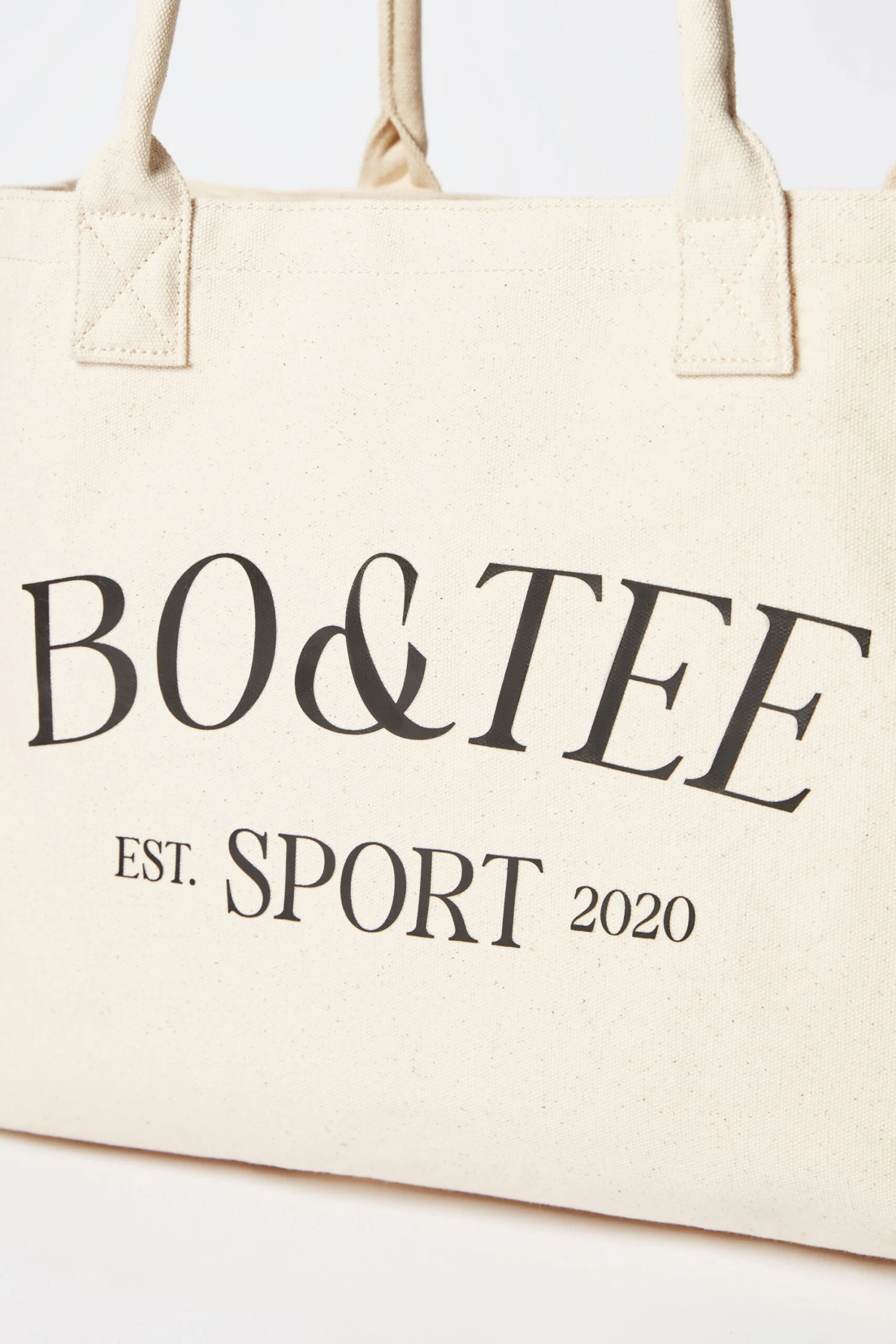 Large Canvas Tote Bag In Stone 7 Large Canvas Tote Bag In Stone - Image 5