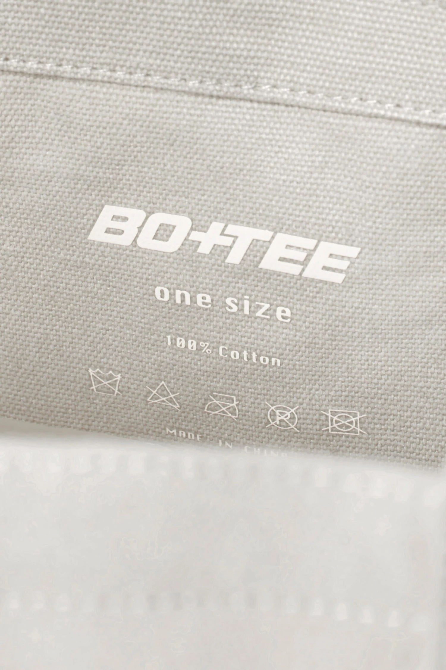 Medium Canvas Tote Bag In Vintage Grey 8 Medium Canvas Tote Bag In Vintage Grey - Image 6