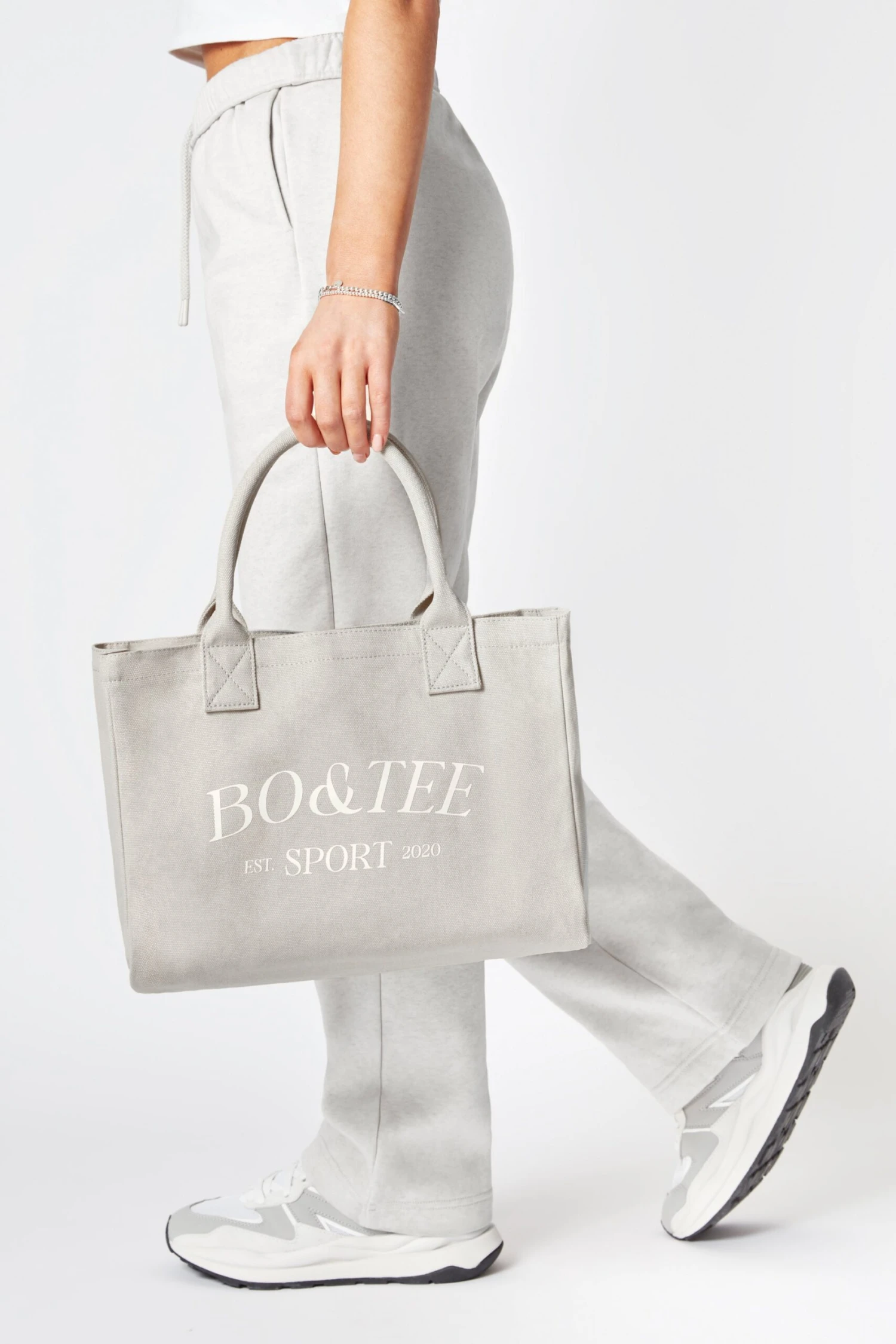 Medium Canvas Tote Bag In Vintage Grey 3 Medium Canvas Tote Bag In Vintage Grey